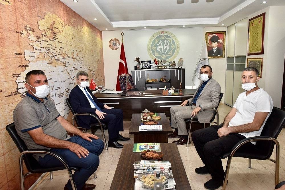Vali Baruş'dan, Birlik ve Odalara Ziyaret
