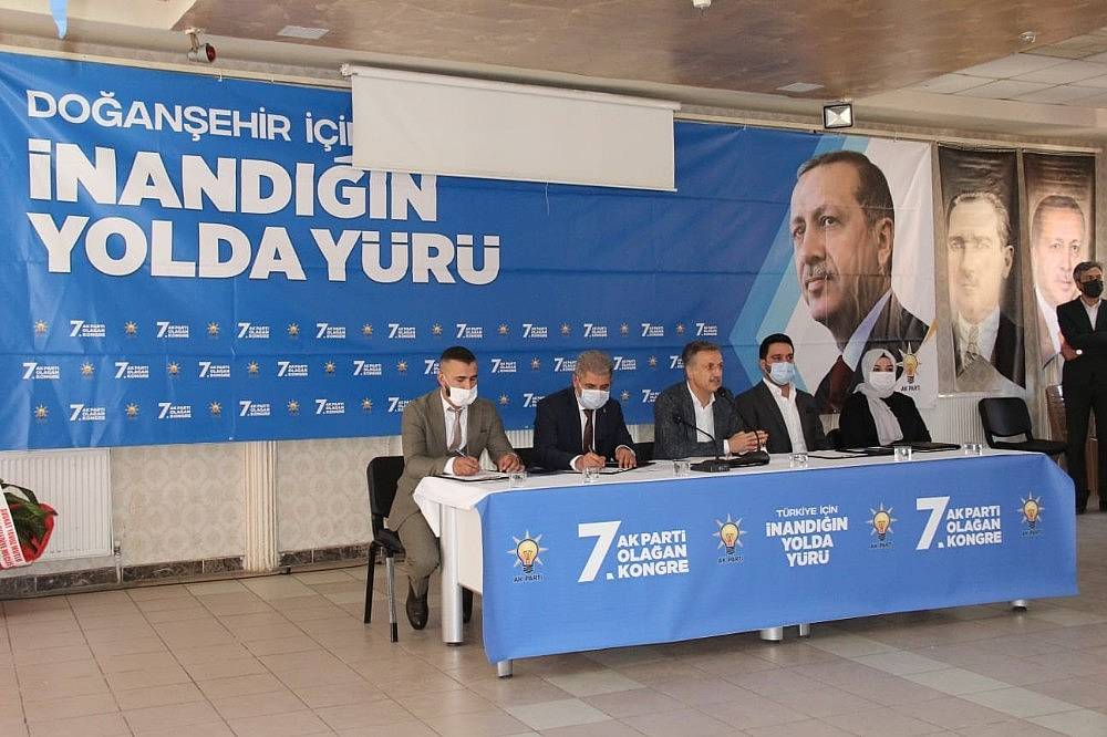 AK Parti Doğanşehir'de Kavuncuoğlu güven tazeledi
