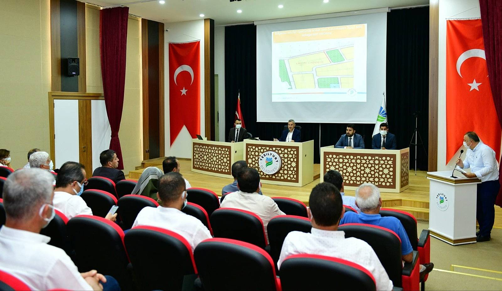 Yeşilyurt Belediye Meclisi Eylül ayı toplantısını yaptı