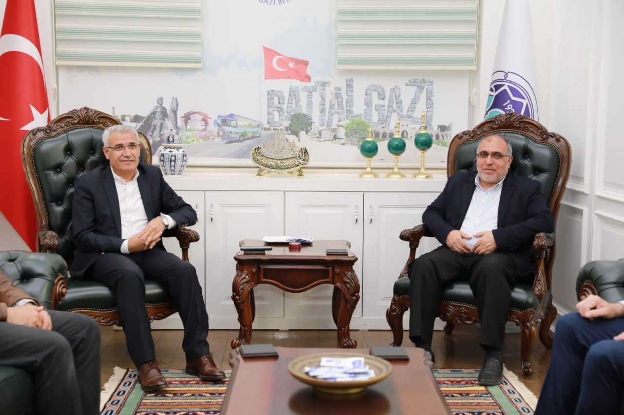 Başkan Güder'e iş adamlarından istişare ziyareti