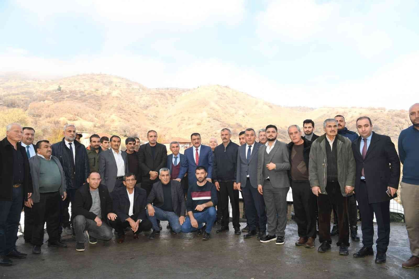 Başkan Gürkan, Akçadağ'da muhtarlar ile bir araya geldi