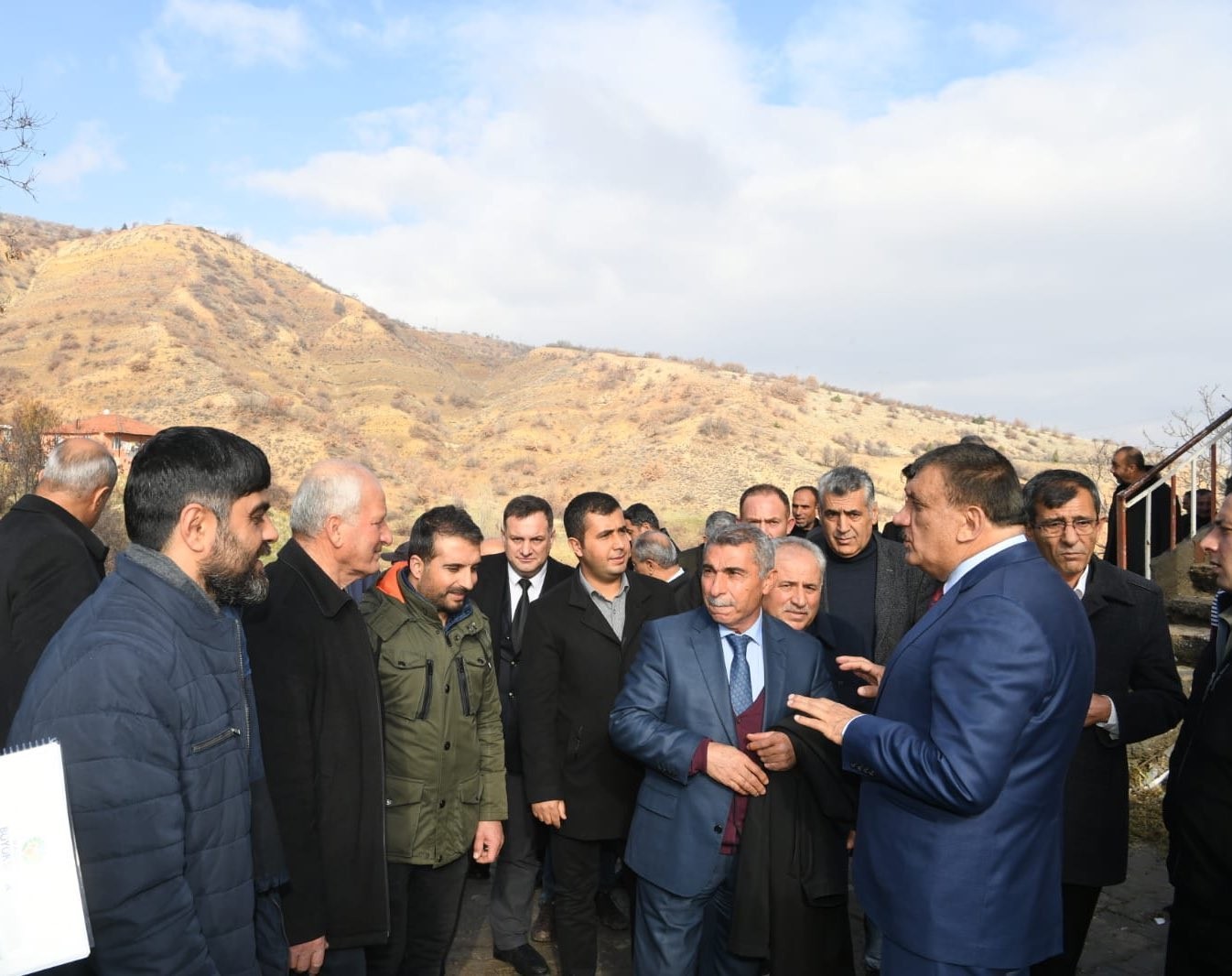Başkan Gürkan, Akçadağ'da muhtarlar ile bir araya geldi