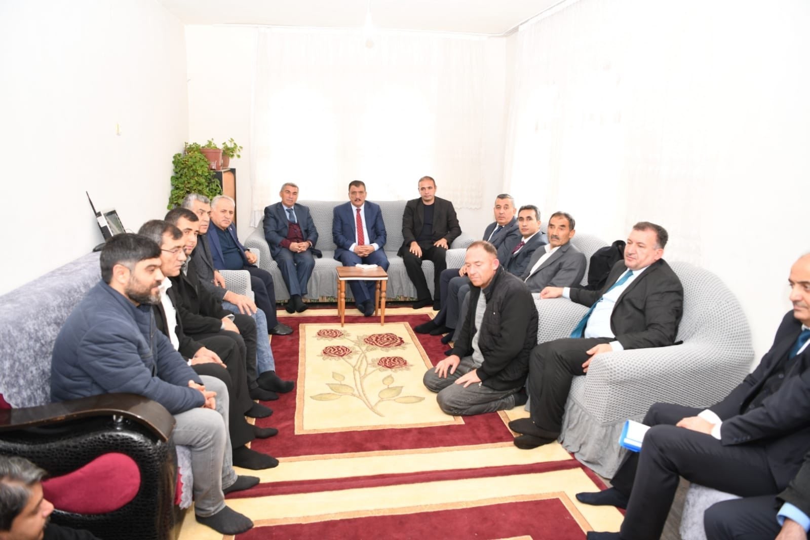 Başkan Gürkan, Akçadağ'da muhtarlar ile bir araya geldi