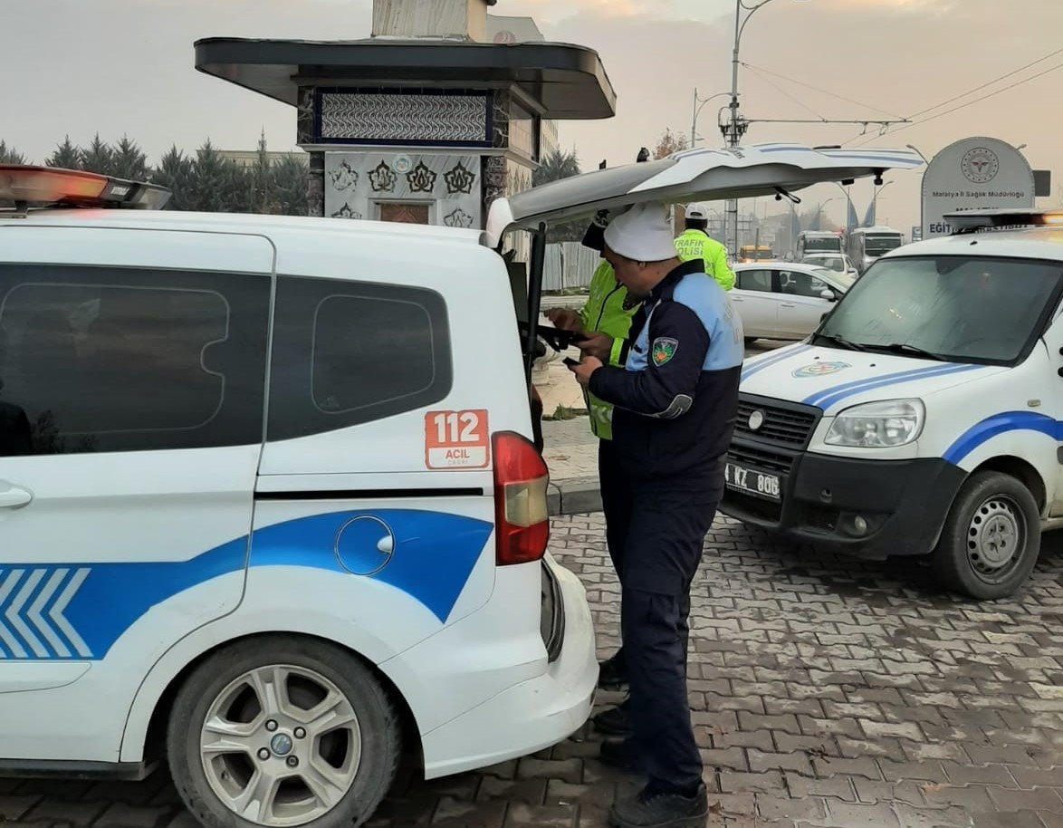 Malatya'da servis araçlarında denetim artıyor