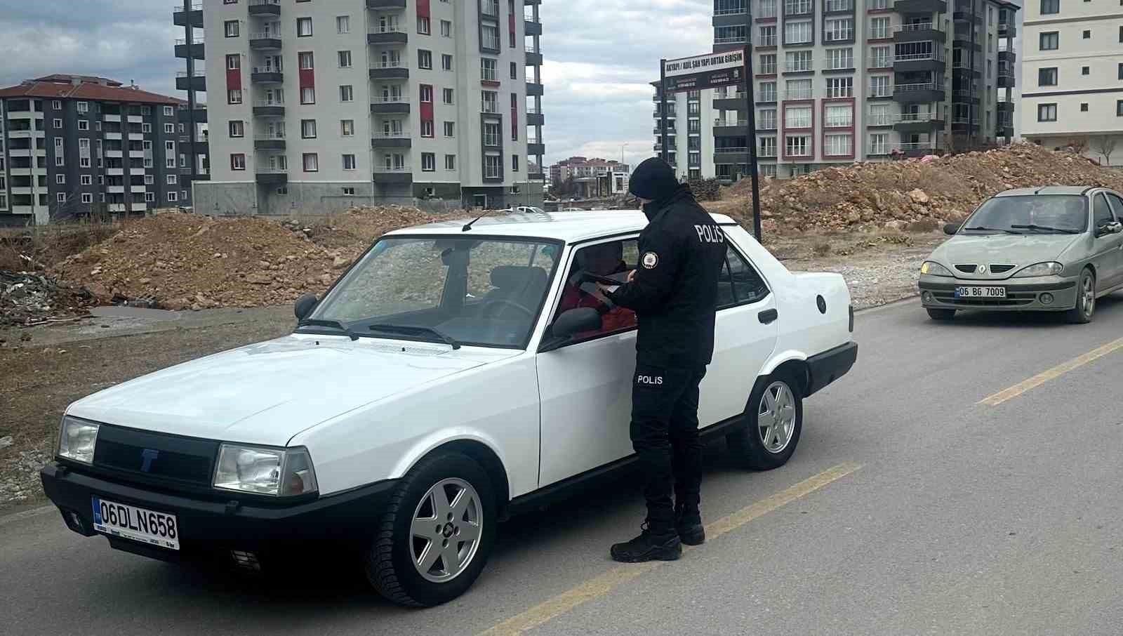 Malatya'da huzur ve güven uygulamasında 32 şahıs yakalandı