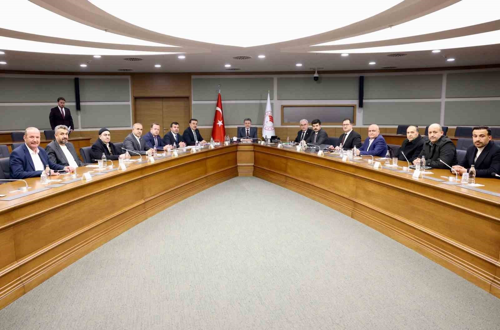 Başkan Mikail Sülük Ankara'da çeşitli temaslarda bulundu