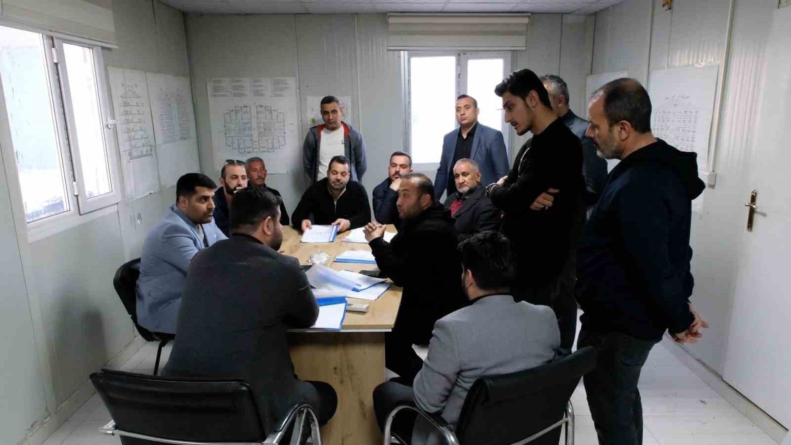 DAİMFED Heyeti, Malatya'da rezerv alan şantiyelerini inceledi