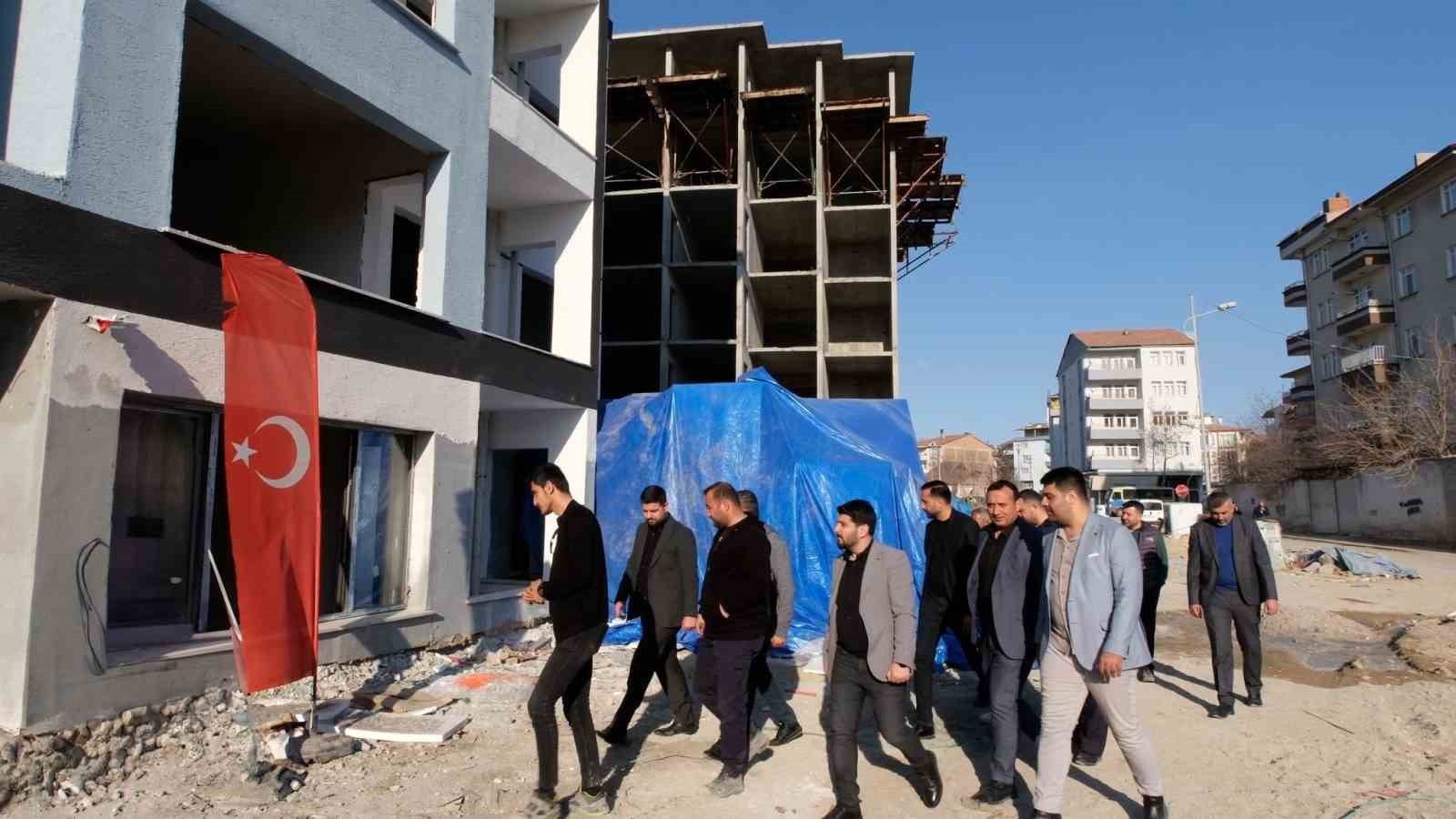 DAİMFED Heyeti, Malatya'da rezerv alan şantiyelerini inceledi