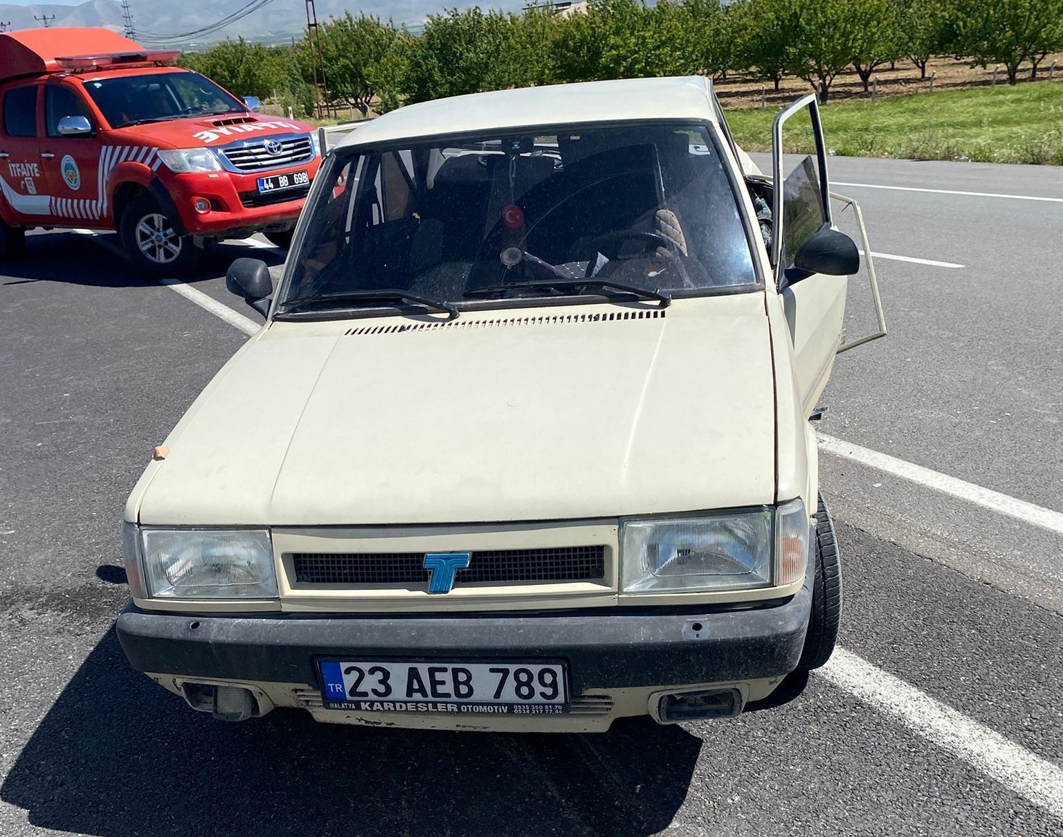 Malatya'da iki otomobil çarpıştı: 4 yaralı