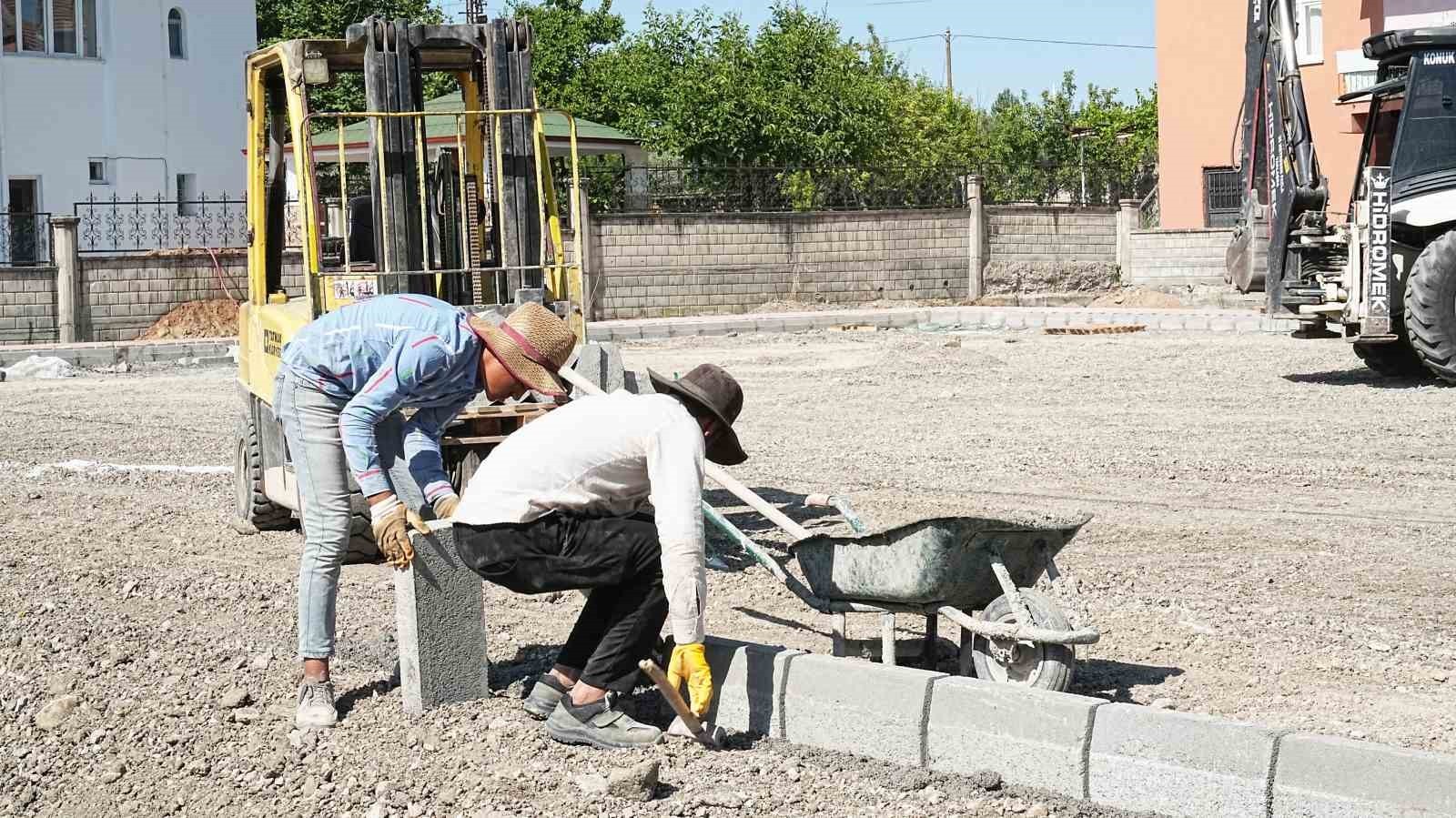Battalgazi Belediyesi'nden yeşil alan atağı