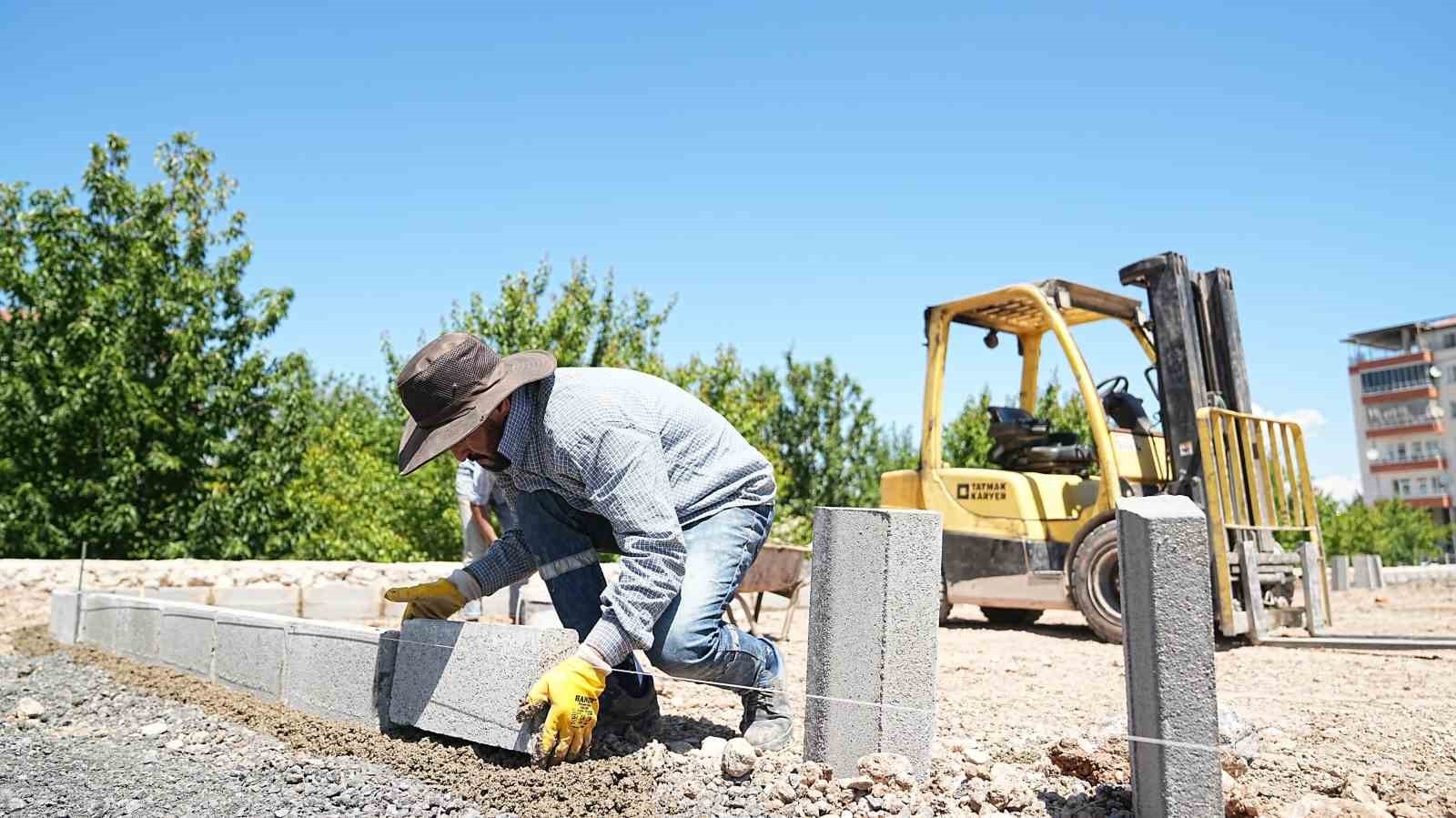 Battalgazi'de yeşil dönüşüm sürüyor