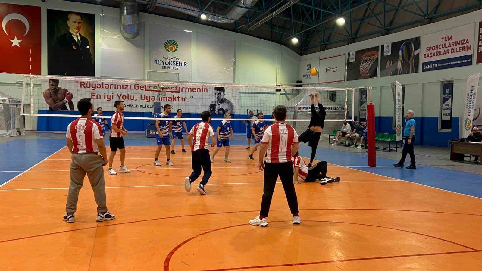 Malatya'da 2. Kurumlar Arası Voleybol Turnuvası başladı