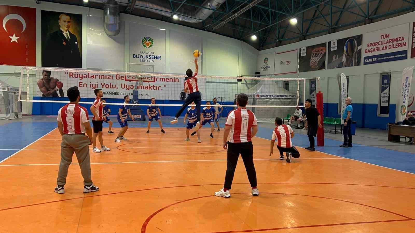 Malatya'da 2. Kurumlar Arası Voleybol Turnuvası başladı