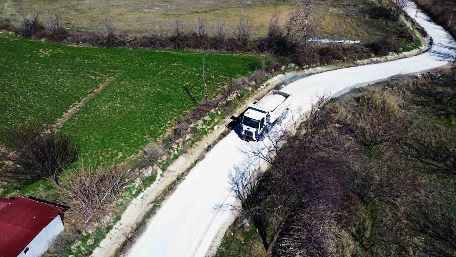 Battalgazi'de yol çalışmaları sürüyor
