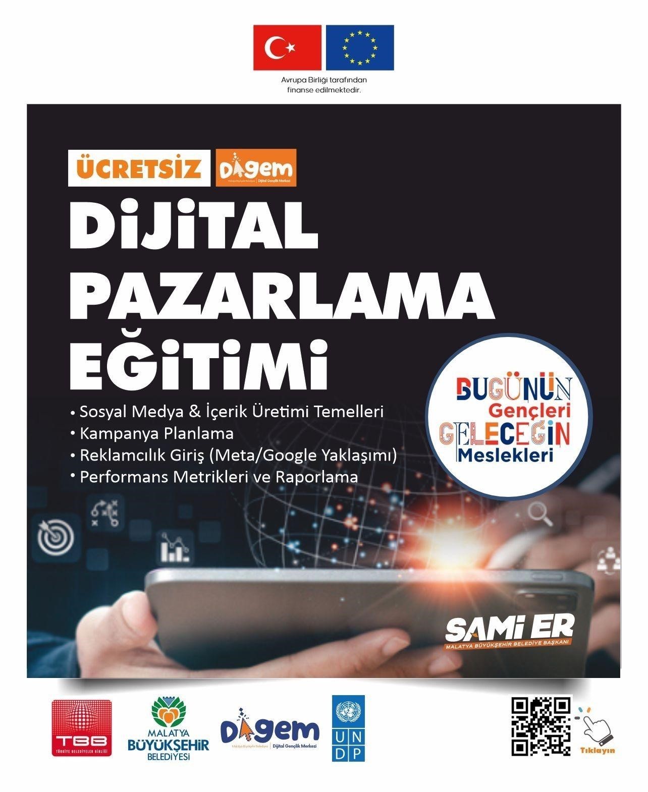 Malatya'da Dijital Gençlik Merkezi'nde kodlama eğitimi
