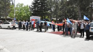 Arapgir'de İsrail'e tepki için yürüyüş düzenlendi