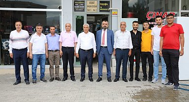 Başkan Güder'den Akın'a ''hayırlı olsun'' ziyareti