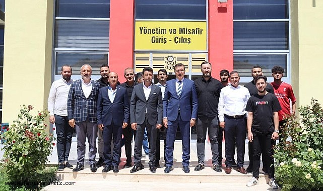 Milletvekili Tüfenkci'den Yeni Malatyaspor'a hayırlı olsun ziyareti