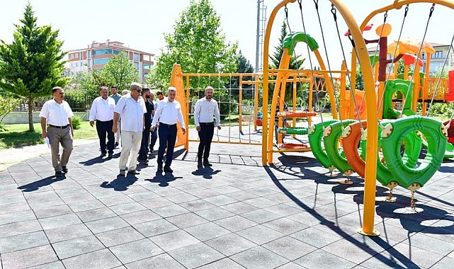 Yeşilyurt'ta 227'inci park alanı yapılıyor