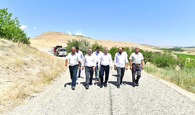 Yeşilyurt'ta Çayırköy ve Karahan arasına konforlu yol