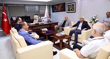 Kahtalı'dan Erhan Berk'e hayırlı olsun ziyareti