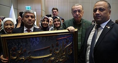 Başkan İnce; Minibüsçü esnafının sorunlarını Cumhurbaşkanı Erdoğan'a iletti