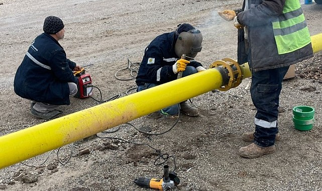 Arapgir'de doğalgaz çalışmalarına başlandı