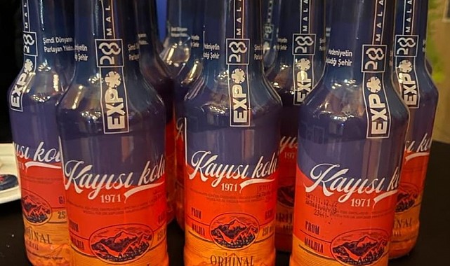 Kayısı kolada EXPO 28 için özel üretim