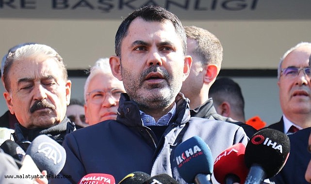 Bakan Kurum: "Konutlarımızı bir yıl içerisinde etap etap teslim etmeye başlayacağız"