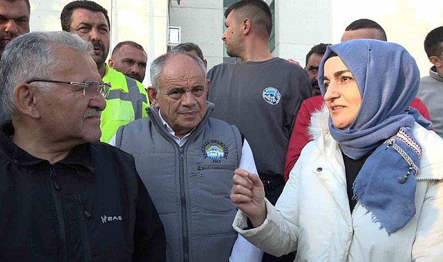 Başkan Büyükkılıç'a Kahramanmaraş deprem bölgesinden teşekkür ve dua