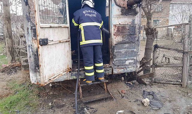 Bilecik'te yaşanan yangında bir kişi ağır yaralandı