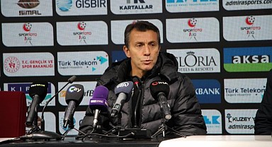 Bülent Korkmaz: "Her şey olumluydu, tek olumsuzluk gol yememizdi"
