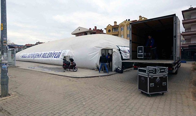 Büyükşehir depremzedeler için sosyal etkinlikler düzenliyor