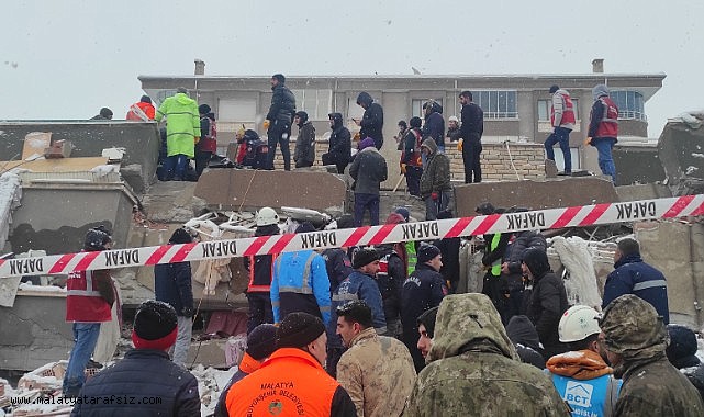 Depremin vurduğu Malatya'da ölü sayısı artıyor