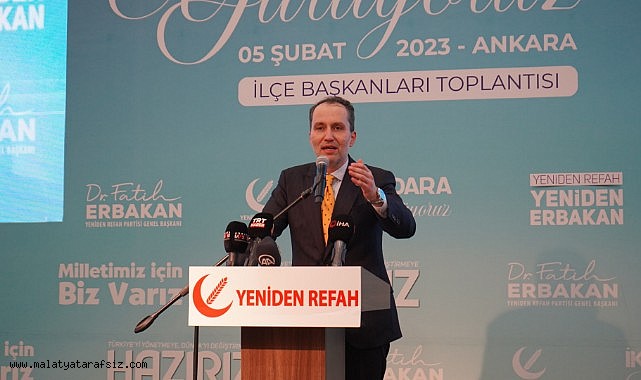 Erbakan: ‘6’lı masa, Türkiye’yi yeniden 28 Şubat’ın karanlık günlerine döndürmeyi vadetmektedir!’