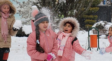 Isparta’da okullara kar tatili