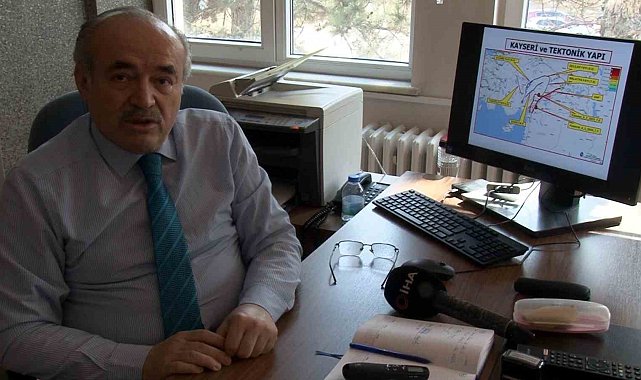 Jeoloji Mühendisi Evsen: "Kayseri'deki küçük ölçekli depremlerden korkmamak gerek"