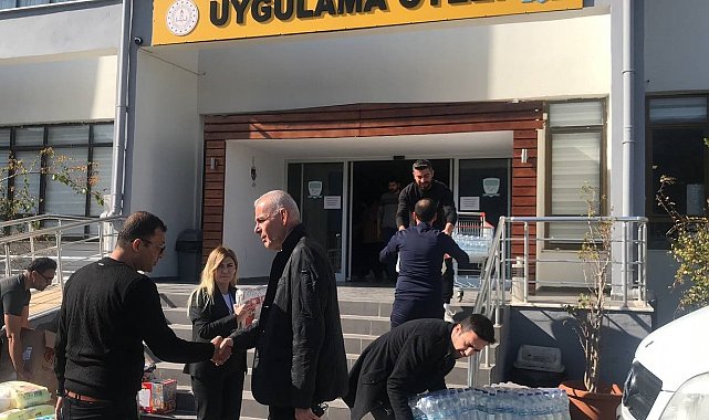 Marmaris'te yardım seferberliği devam ediyor