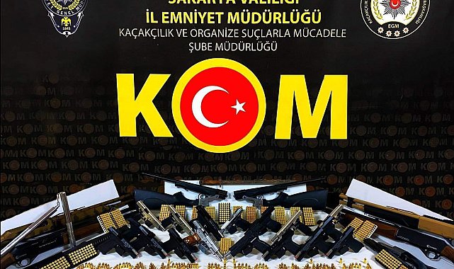 Polisten silah kaçakçılarına operasyon: 9 gözaltı