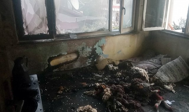Sakarya'da ev yangını
