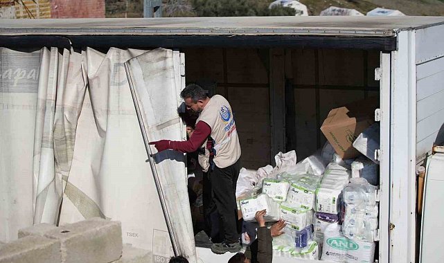 Yedi Başak Derneği'nin yardım seferberliği sürüyor