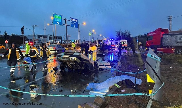 AFAD Aracı Kaza Yaptı: 1 Ölü 9 Yaralı