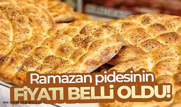 Ramazan Pidesinin Fiyatı 10 TL Olarak Belirlendi