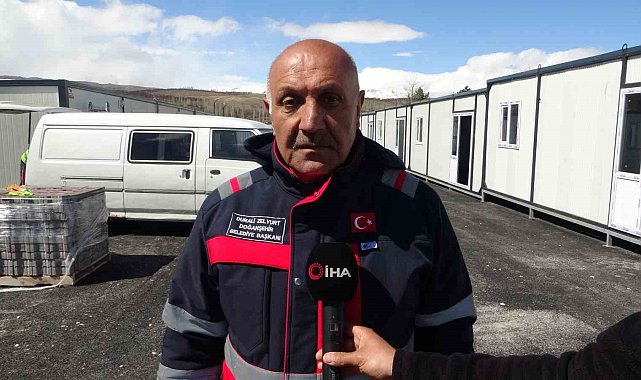 Malatya'da depremzede esnaf için konteyner çarşı kuruluyor