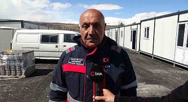 Malatya'da depremzede esnaf için konteyner çarşı kuruluyor