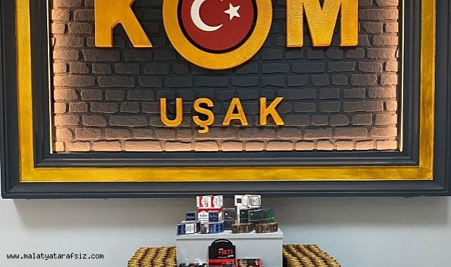 Uşak'ta cinsel ürün ele geçirildi