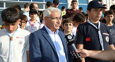 Battalgazi'de depremzede öğrencilere izcilik kampı