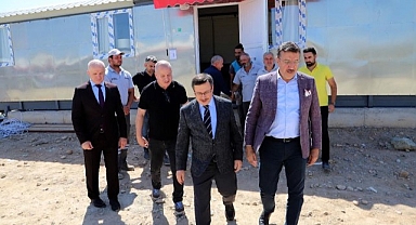 Milletvekili Tüfenkci, Vagon Kent'te incelemelerde bulundu
