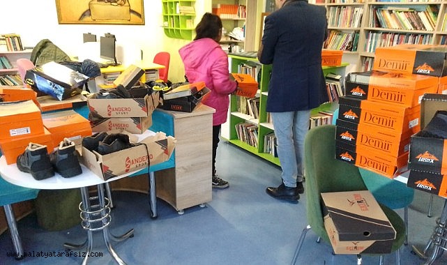 Cumhuriyet’in 100. Yılında 230 çocuğun mont ve bot ihtiyacı karşılandı