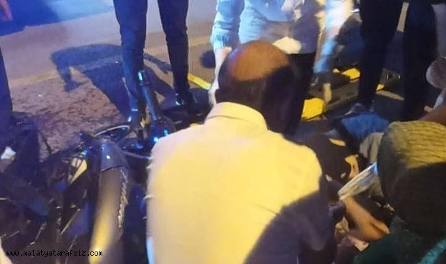 Otomobil ile motosiklet çarpıştı: 1 ölü